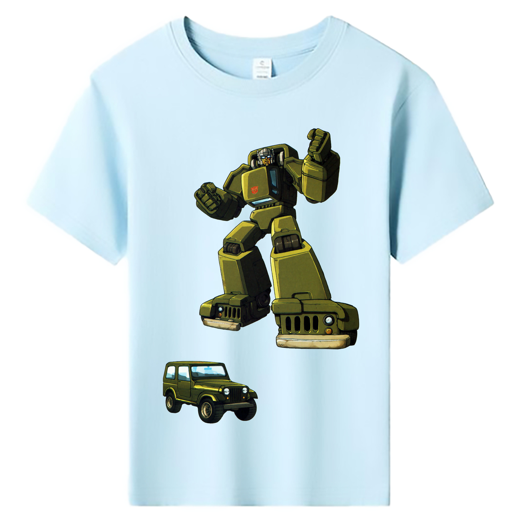 （画像用）  綿100％キッズTシャツ（フロントプリント）